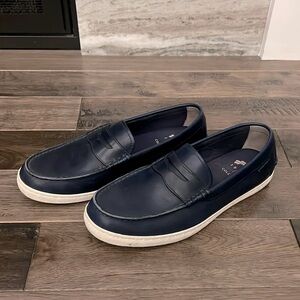 Navy Blue Cole Haan Loafers